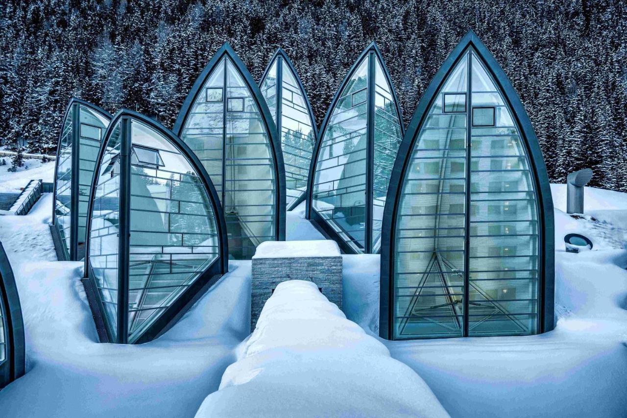 Tschuggen Grand Hotel - The Leading Hotels Of The World Arosa Esterno foto