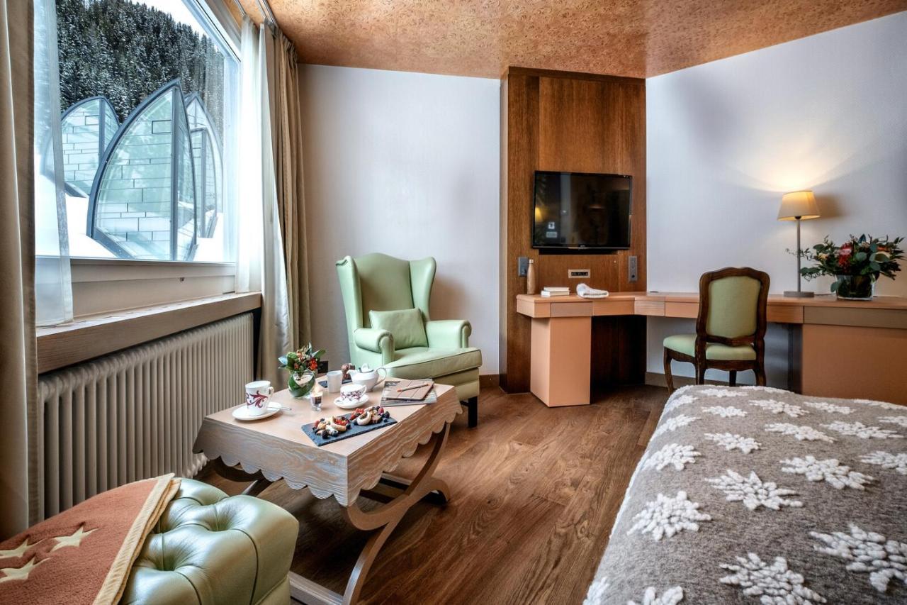 Tschuggen Grand Hotel - The Leading Hotels Of The World Arosa Esterno foto