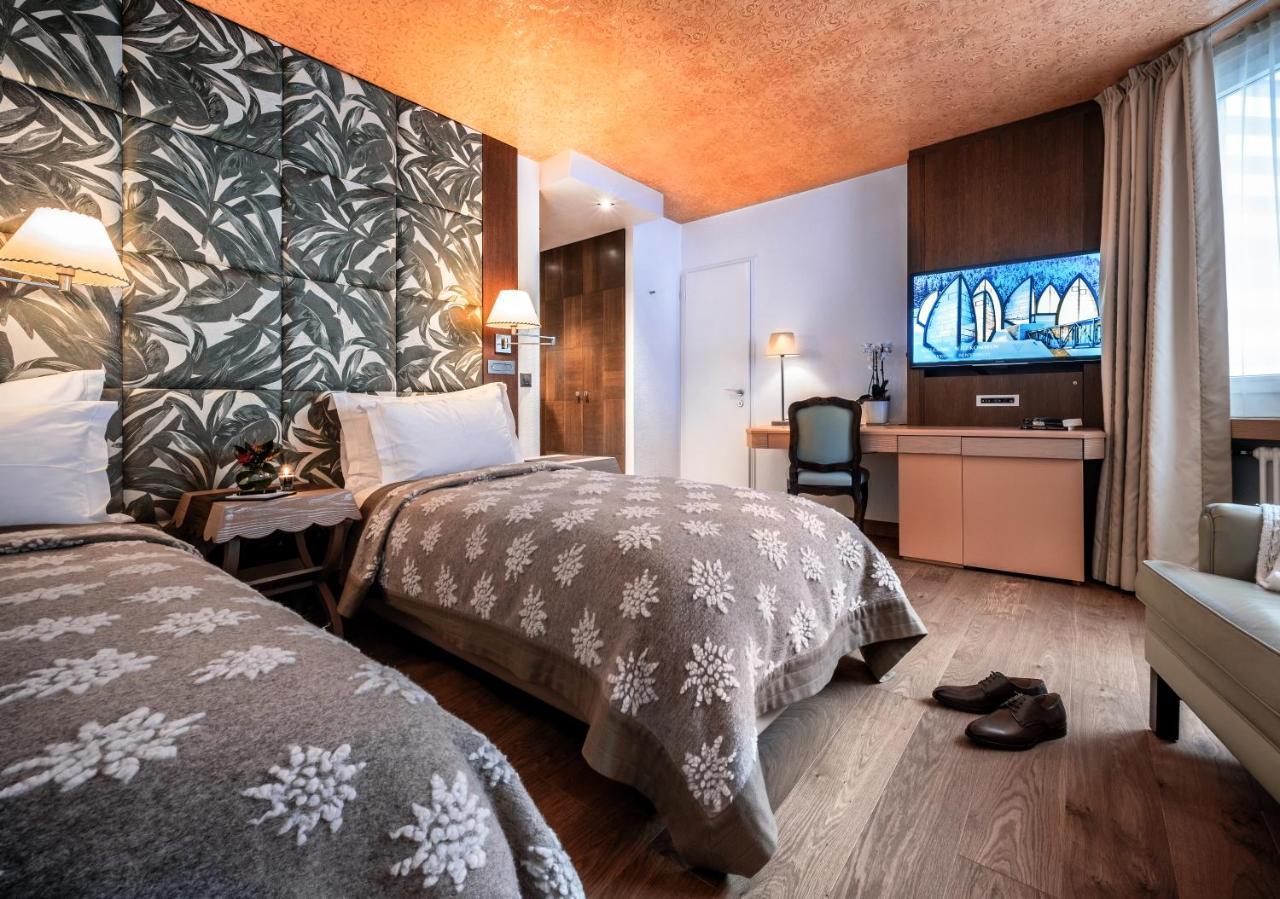 Tschuggen Grand Hotel - The Leading Hotels Of The World Arosa Esterno foto
