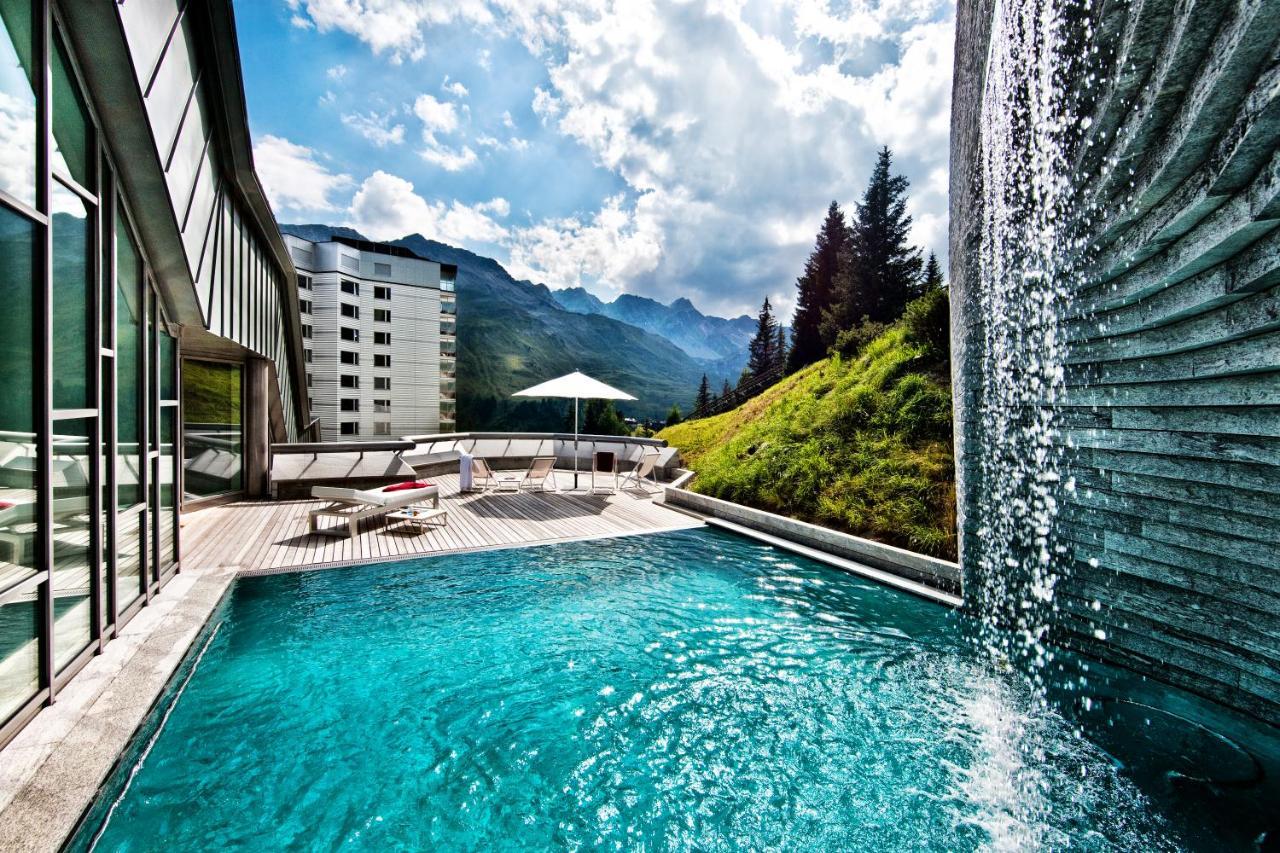 Tschuggen Grand Hotel - The Leading Hotels Of The World Arosa Esterno foto