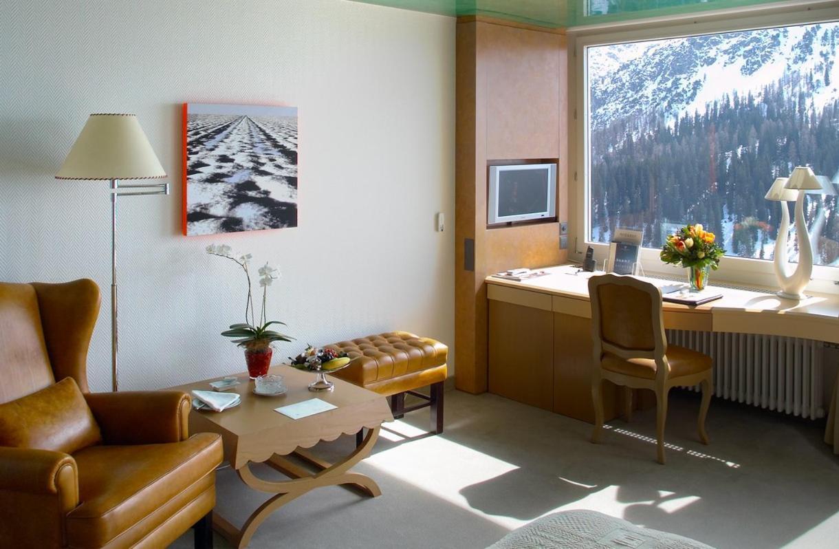 Tschuggen Grand Hotel - The Leading Hotels Of The World Arosa Esterno foto