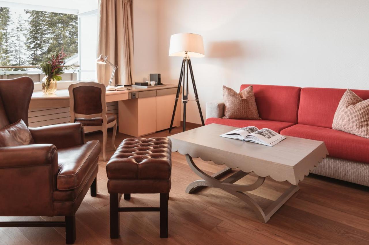 Tschuggen Grand Hotel - The Leading Hotels Of The World Arosa Esterno foto