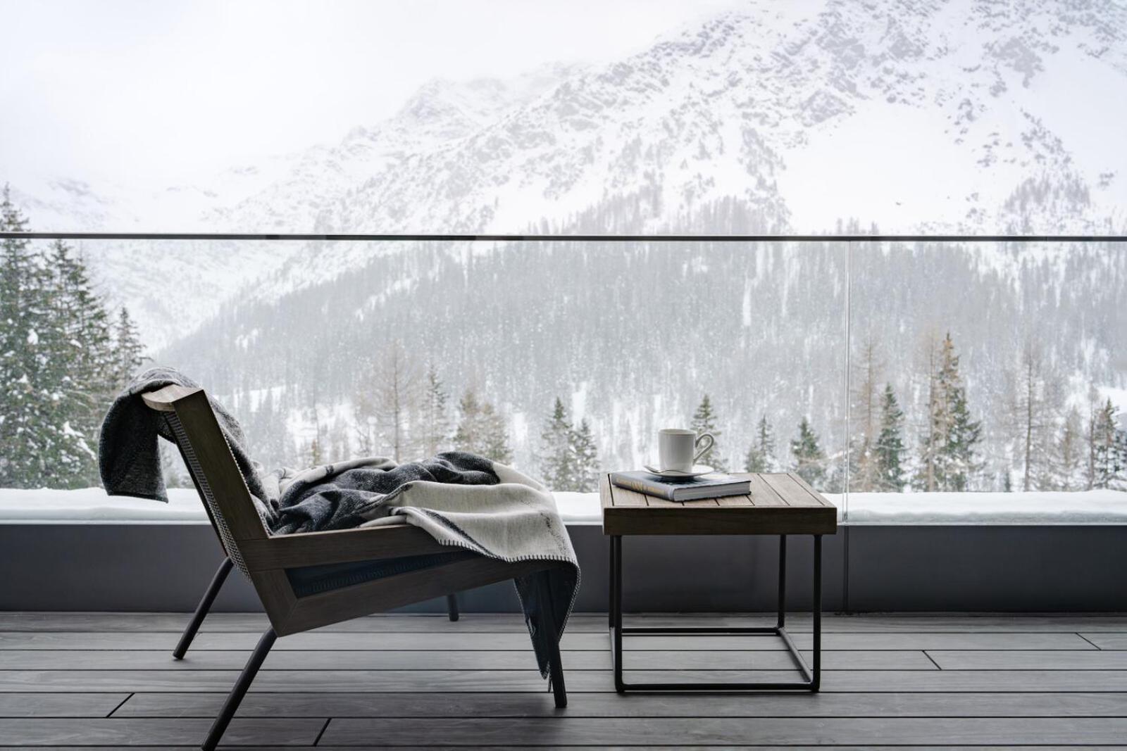 Tschuggen Grand Hotel - The Leading Hotels Of The World Arosa Esterno foto