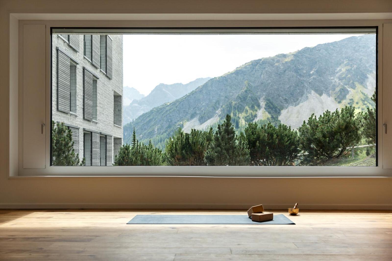 Tschuggen Grand Hotel - The Leading Hotels Of The World Arosa Esterno foto
