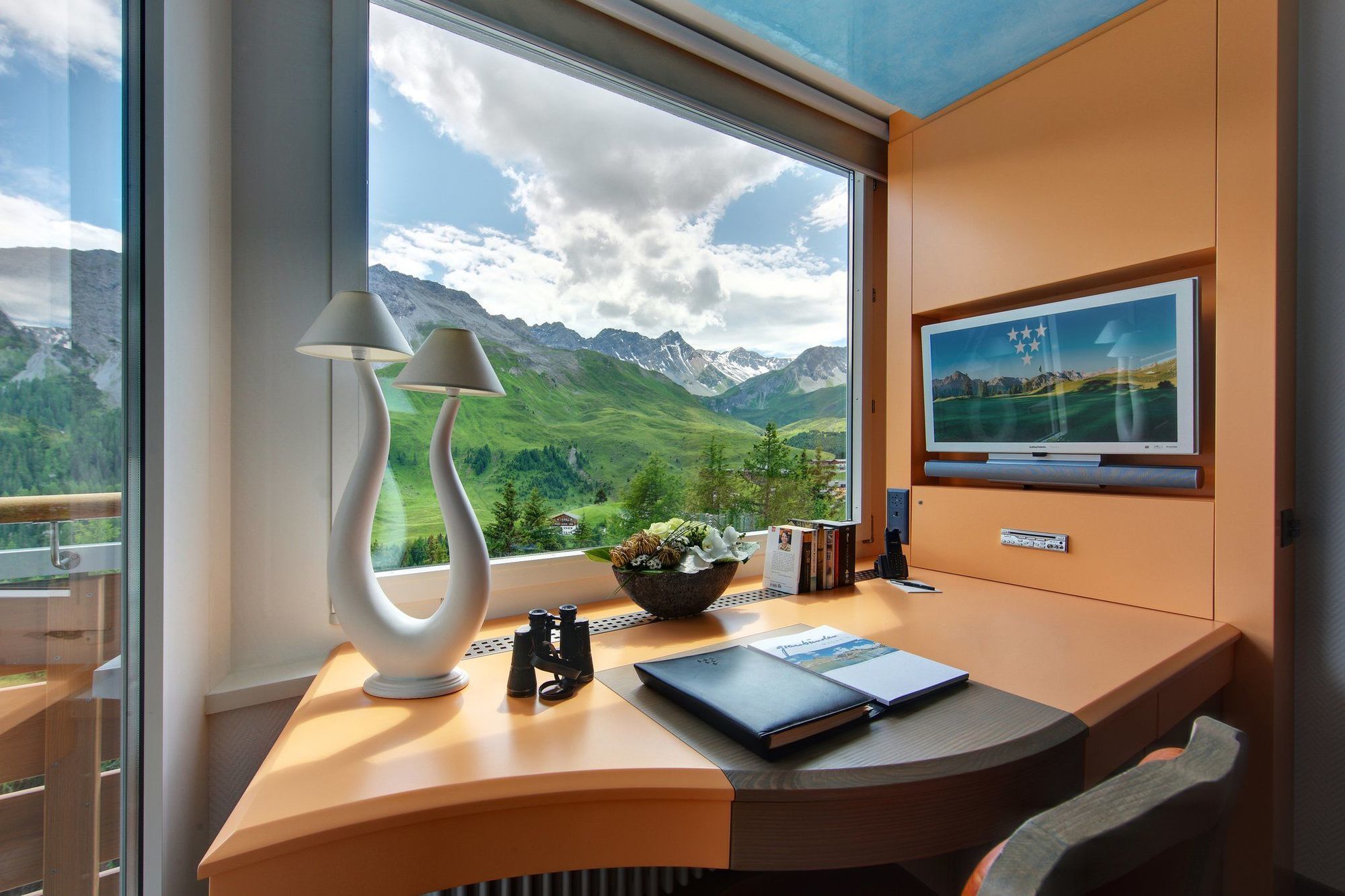 Tschuggen Grand Hotel - The Leading Hotels Of The World Arosa Camera foto
