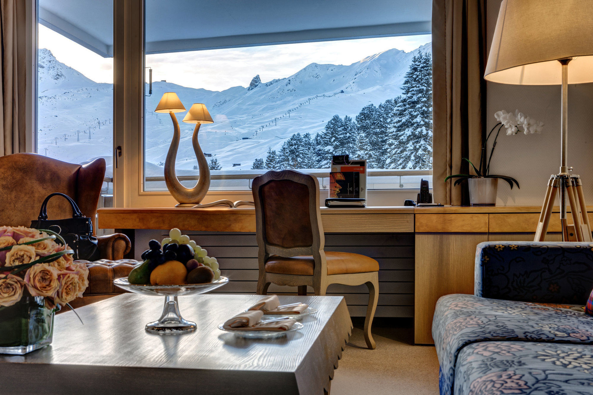 Tschuggen Grand Hotel - The Leading Hotels Of The World Arosa Ristorante foto