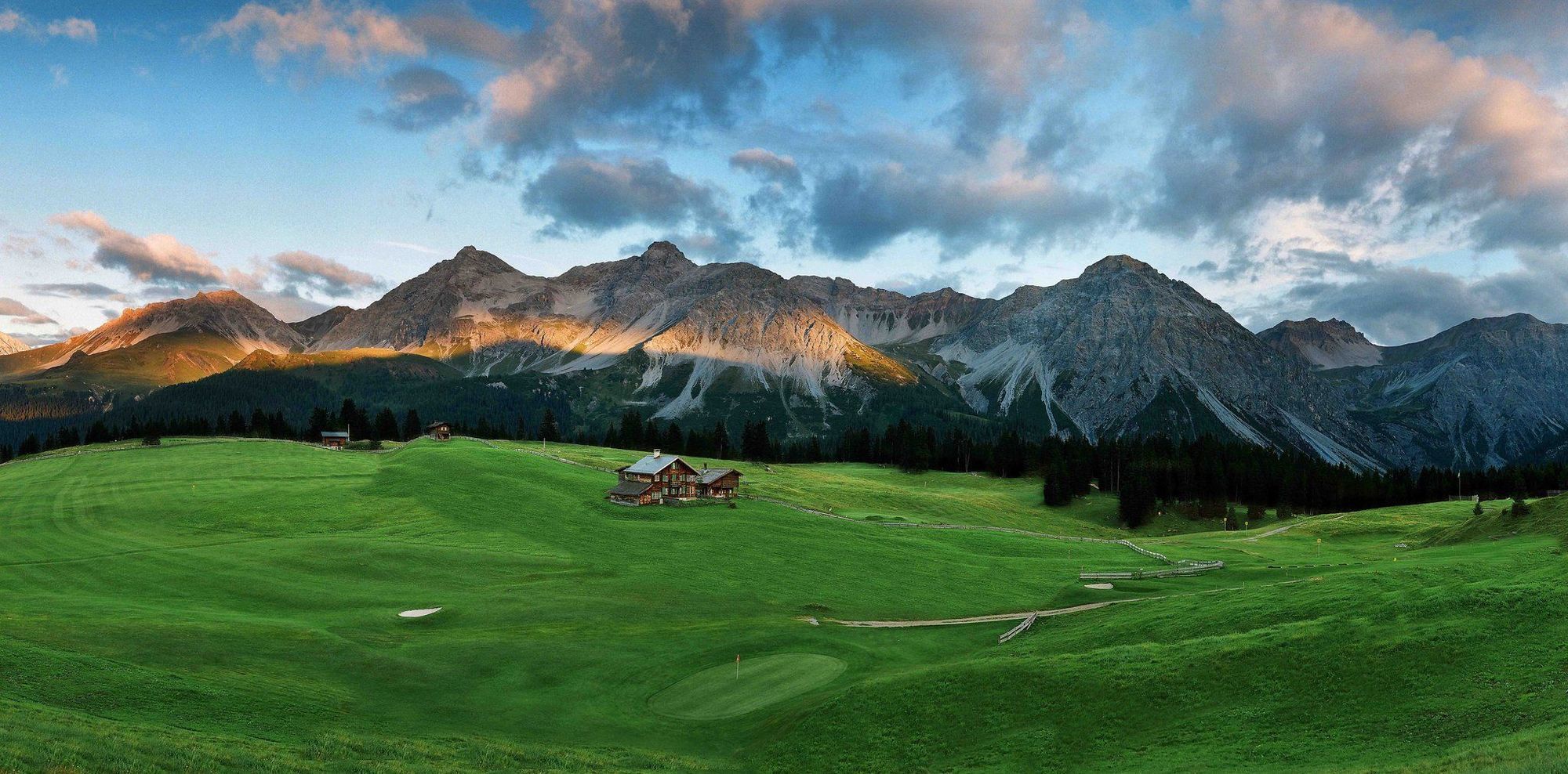Tschuggen Grand Hotel - The Leading Hotels Of The World Arosa Esterno foto
