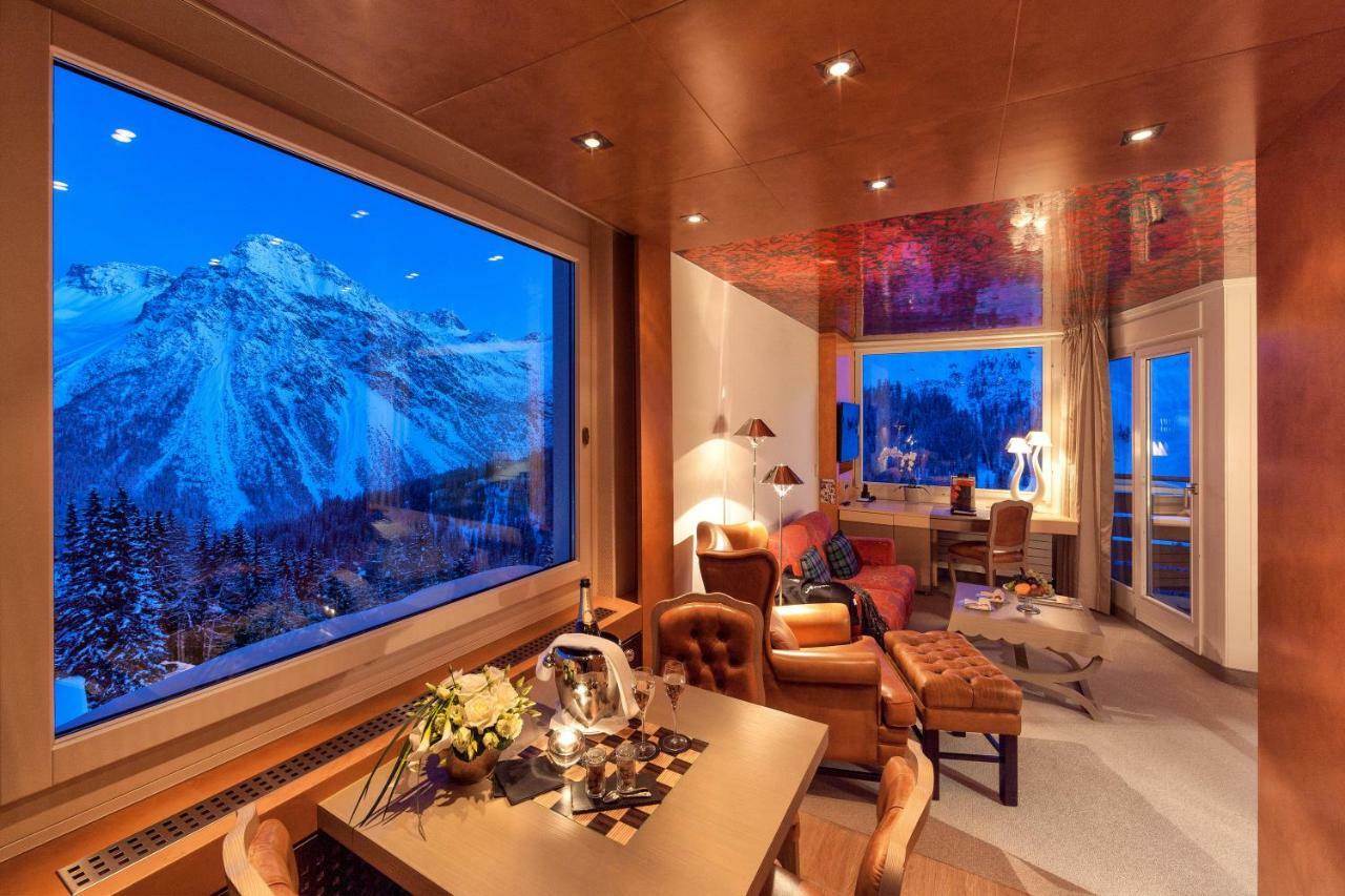 Tschuggen Grand Hotel - The Leading Hotels Of The World Arosa Esterno foto